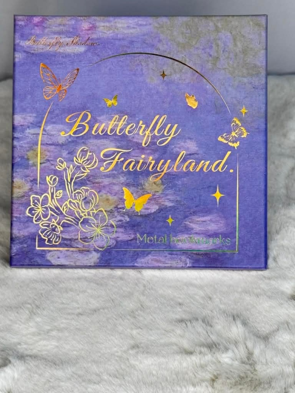 Butterfly Fairyland Luxury Metal Bookmark in Dreamy Gift Box - Picture 2 of 8